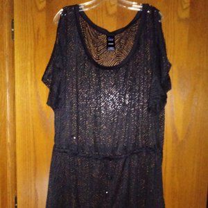 Womens Plus Swim Cover-up